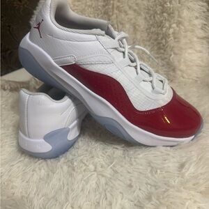 NEW Nike Air Jordan 11 CMFT Low Gym Red White